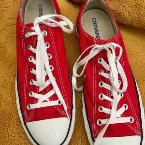 Men’s Converse All Stars size 13 Red